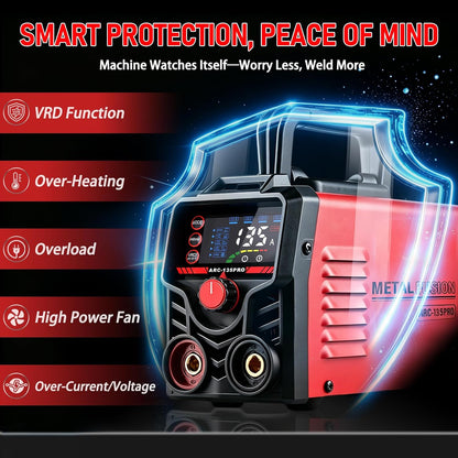 ARC-135PRO compact stick welder for home projects